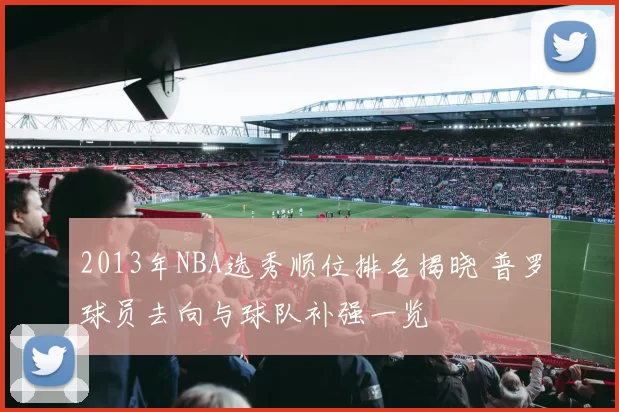 2013年NBA选秀顺位排名揭晓 普罗球员去向与球队补强一览