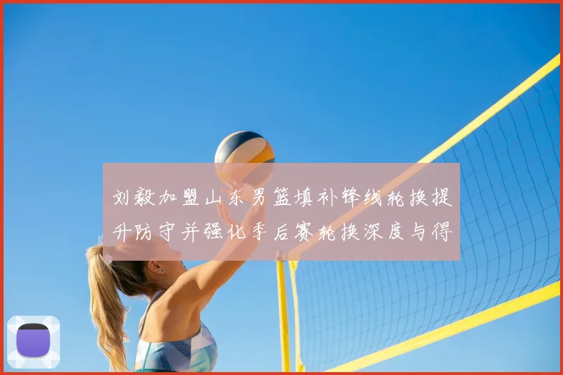 刘毅加盟山东男篮填补锋线轮换提升防守并强化季后赛轮换深度与得分端支援